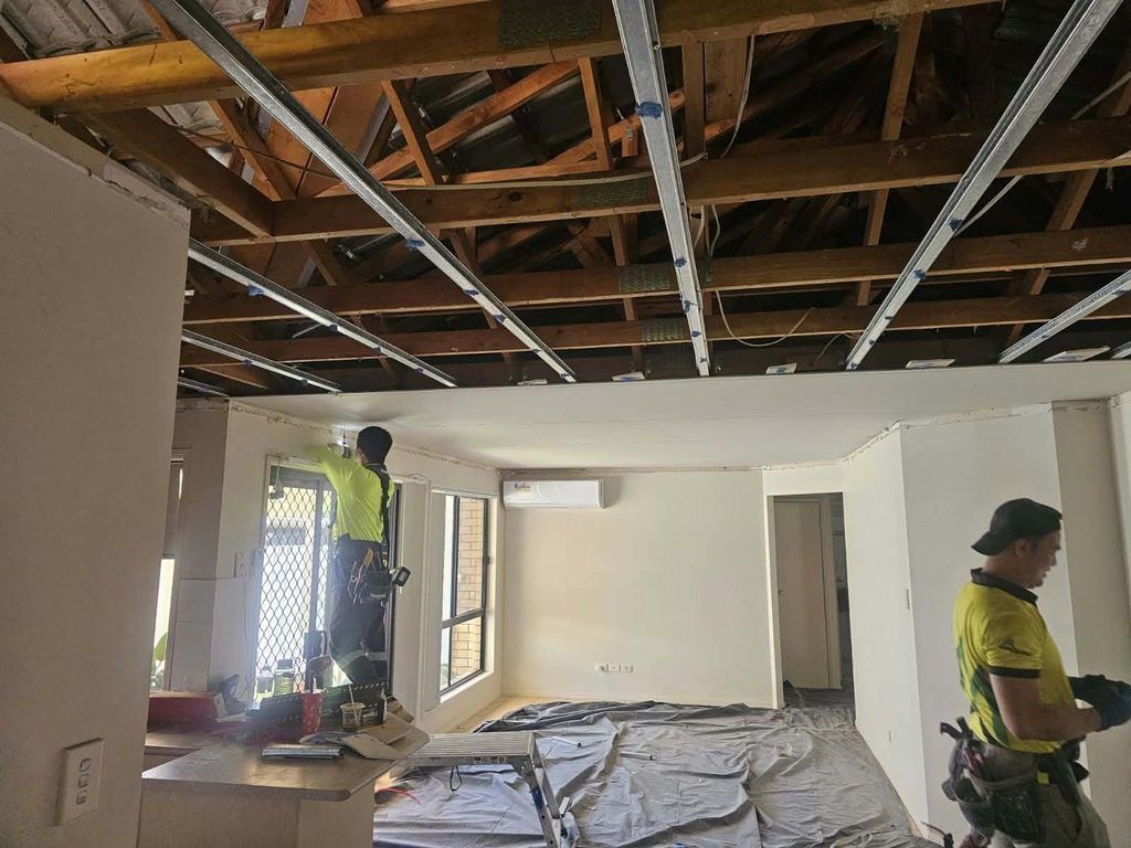 Brisbane Plastering project