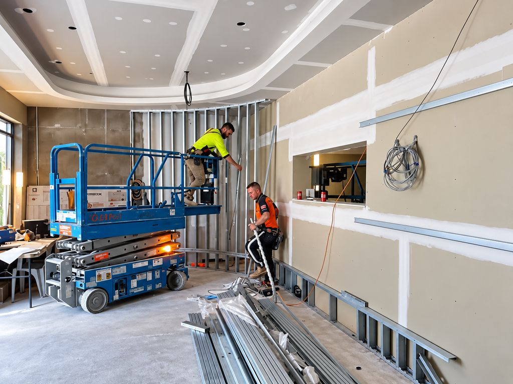 Brisbane Plastering project